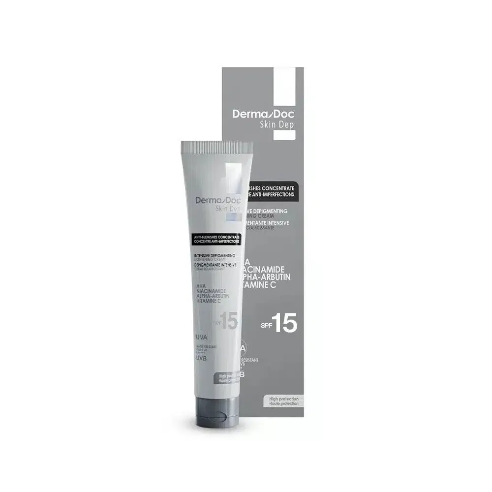 DermaDoc كريم مزيل للتصبغات مكثف SPF15+ 40 مل
