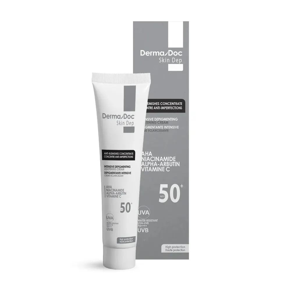 DermaDoc Skin Dep كريم مزيل للتصبغات مكثف ضد الشوائب SPF50 – 40 مل
