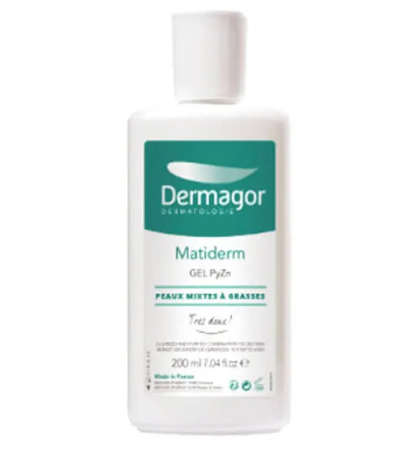 Dermagor – جل Py-Zn منظف ومطهر بدون صابون – 200 مل