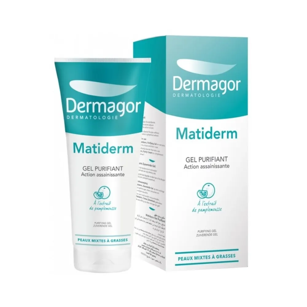 DERMAGOR Matiderm Gel Purifiant – 200 ml