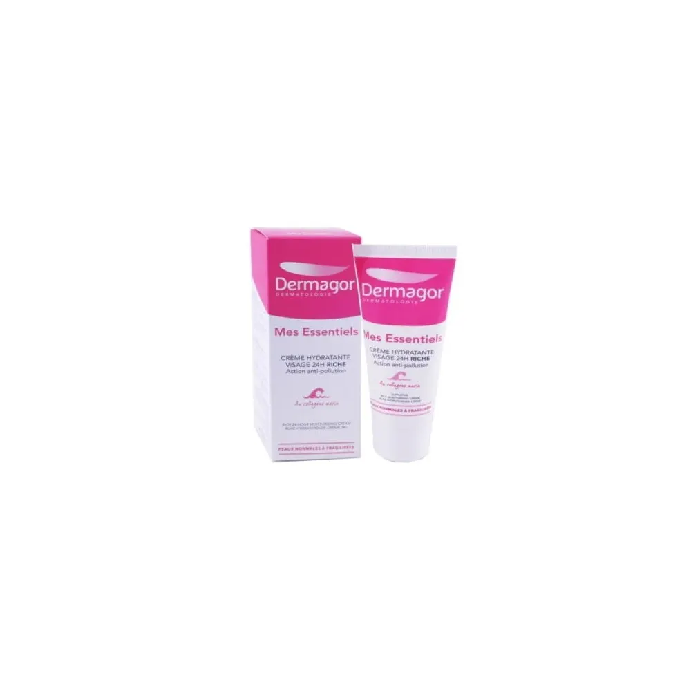 DERMAGOR Mes Essentiels Crème Hydratante Visage 24H Riche 40ML