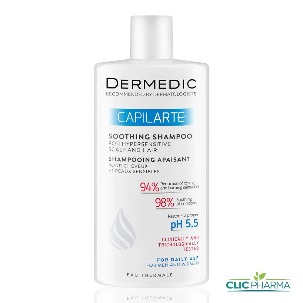 Dermedic Capilarte شامبو مهدئ