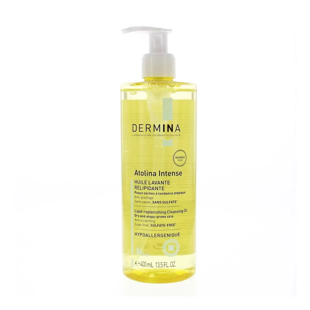 Dermina Atolina Intense زيت غسول معيد للدهون 400 مل