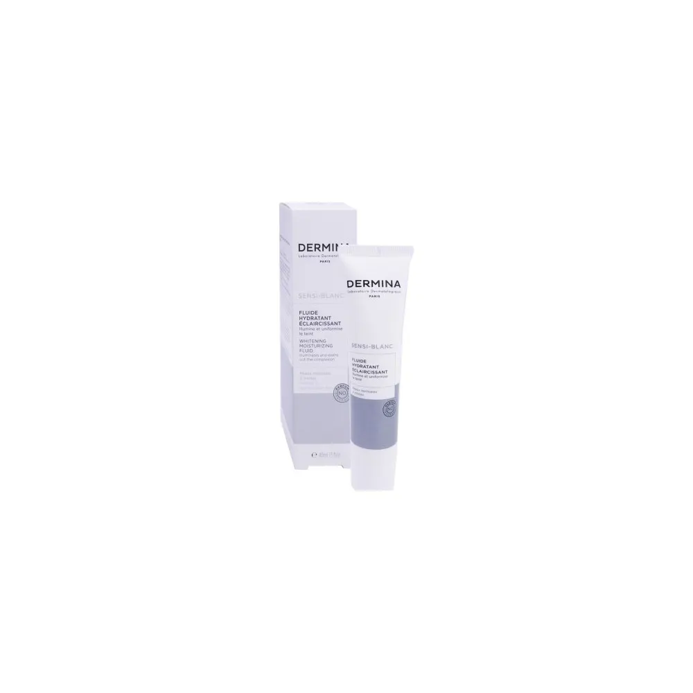 Dermina SensiBlanc سائل مرطب ومفتح 40 مل