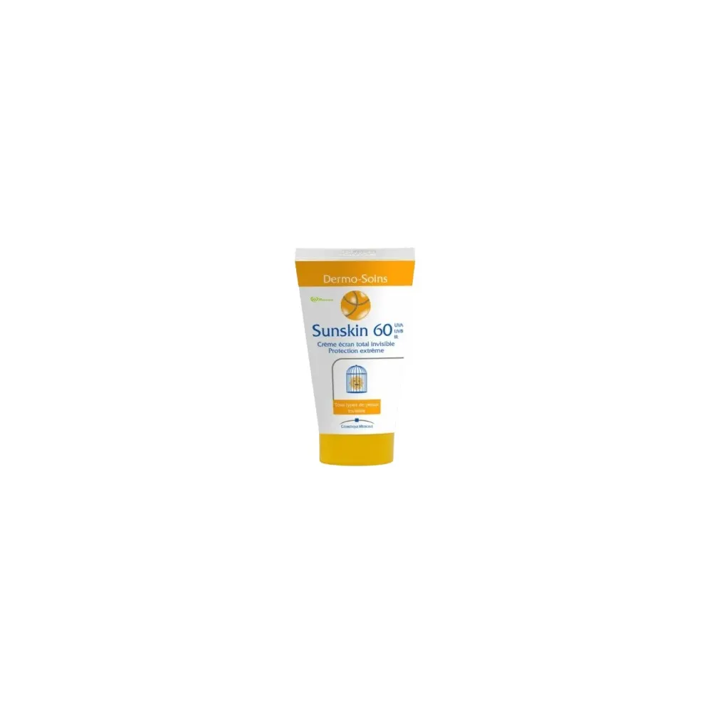 Dermo Care Sunskin 60 Crème Protection Solaire 50 ml