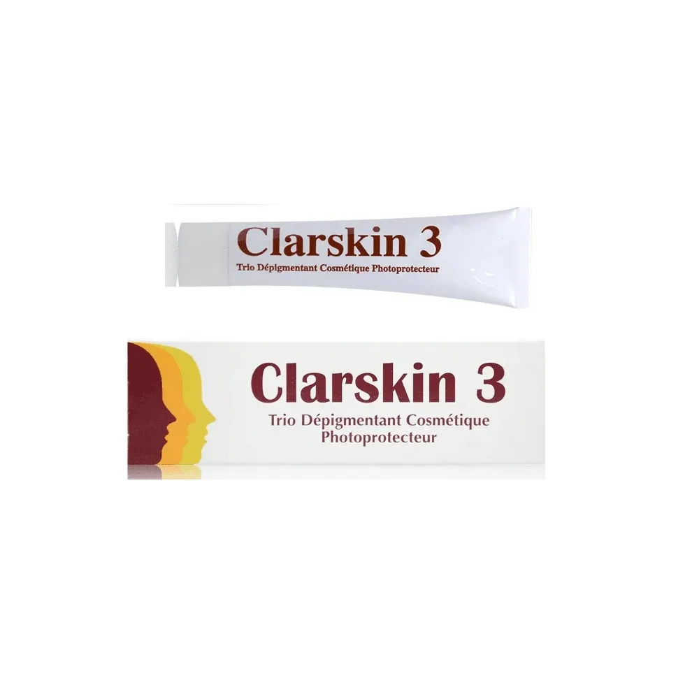 Dermo-soins Clarskin 3 Trio de Soins Photoprotecteurs Dépigmentants 30 g