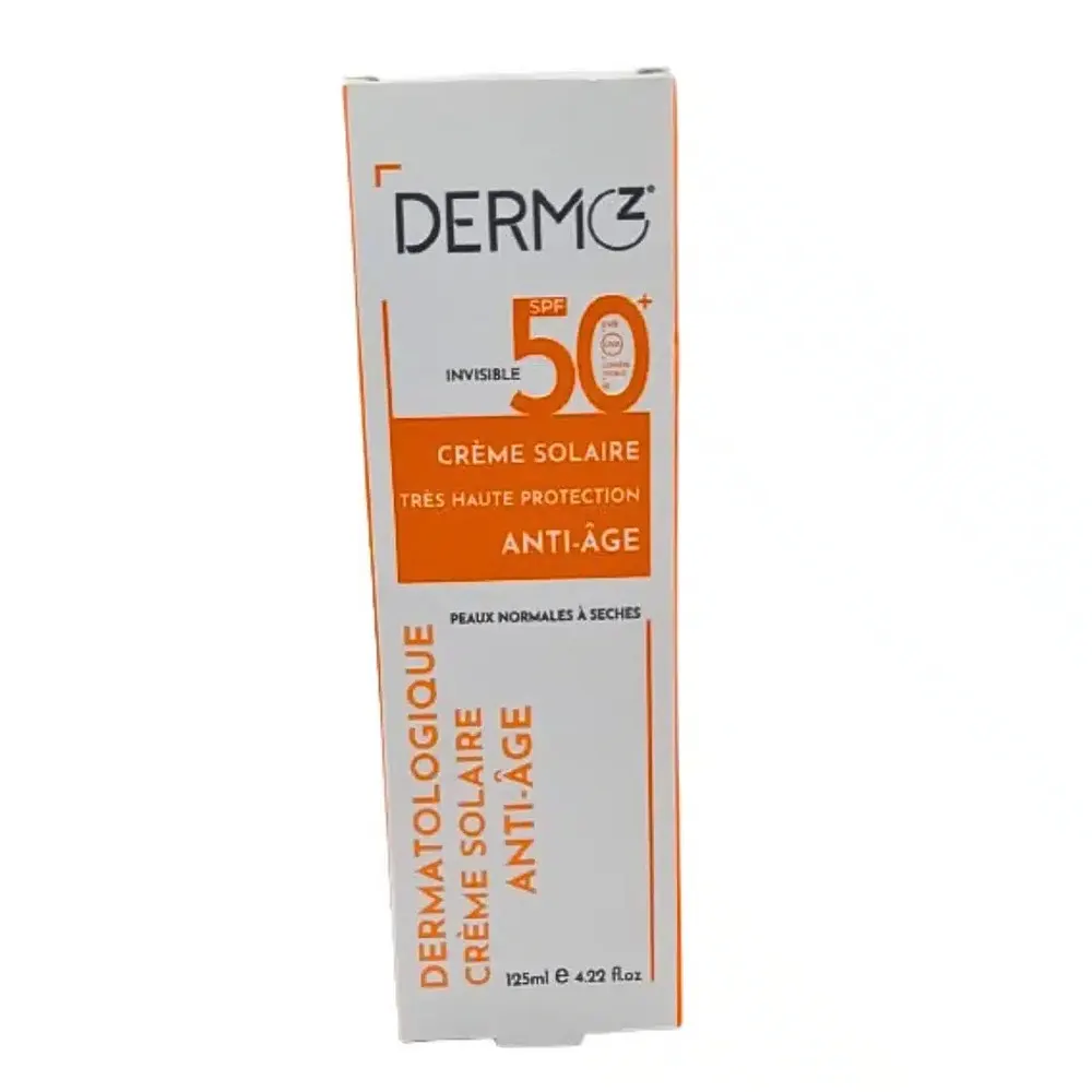 DERMOZ Crème Solaire Invisible Matifiante SPF 50