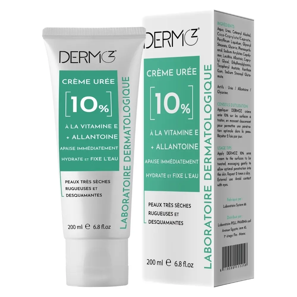 Dermoz Creme Uree 10% 200ml