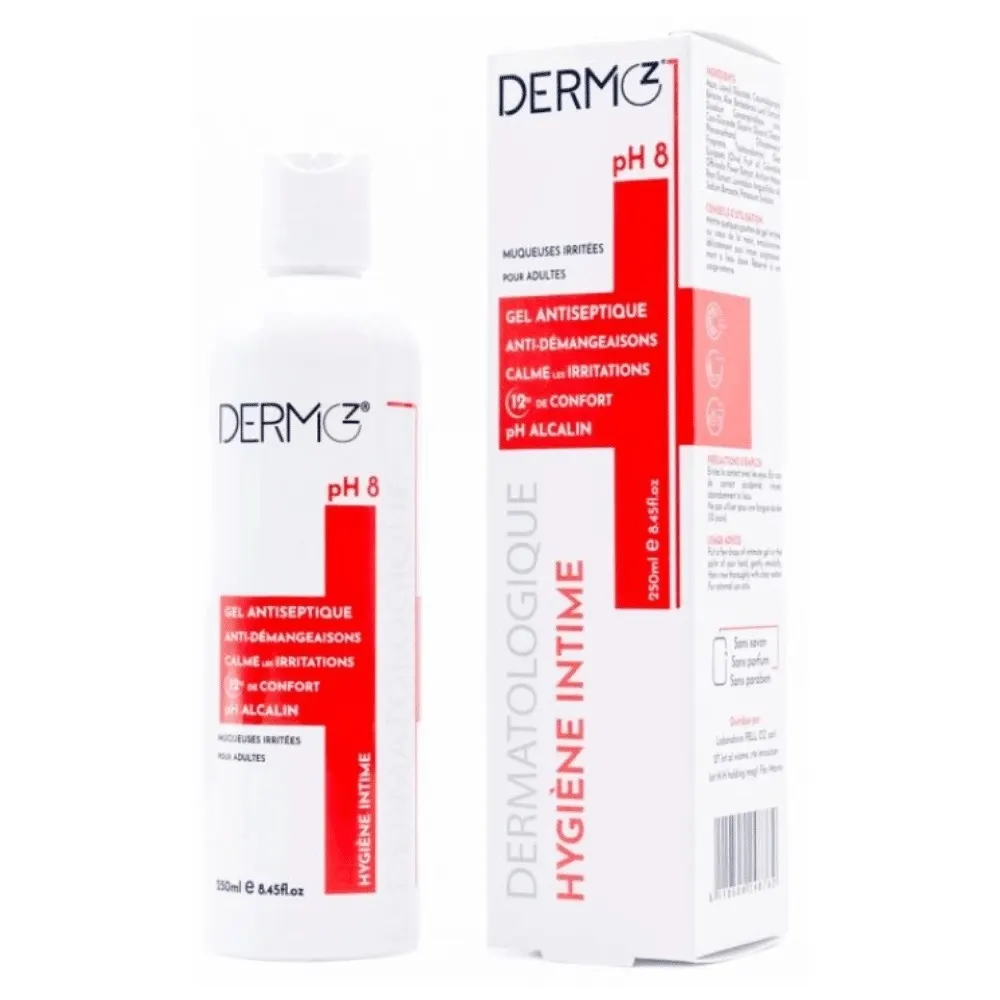 DERMOZ Gel Antiseptique ph8 250ML