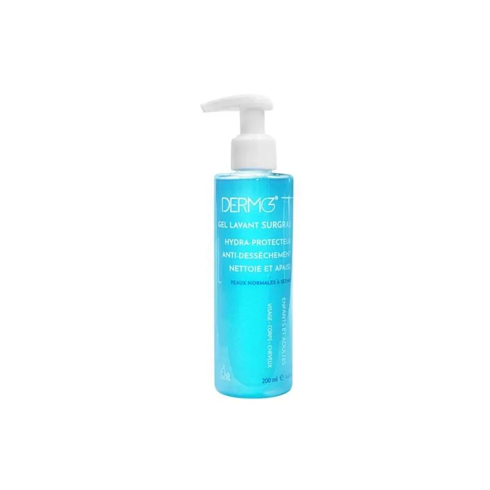 DERMOZ GEL LAVANT SURGRAS PEAUX NORMALES A SECHES 200 ML