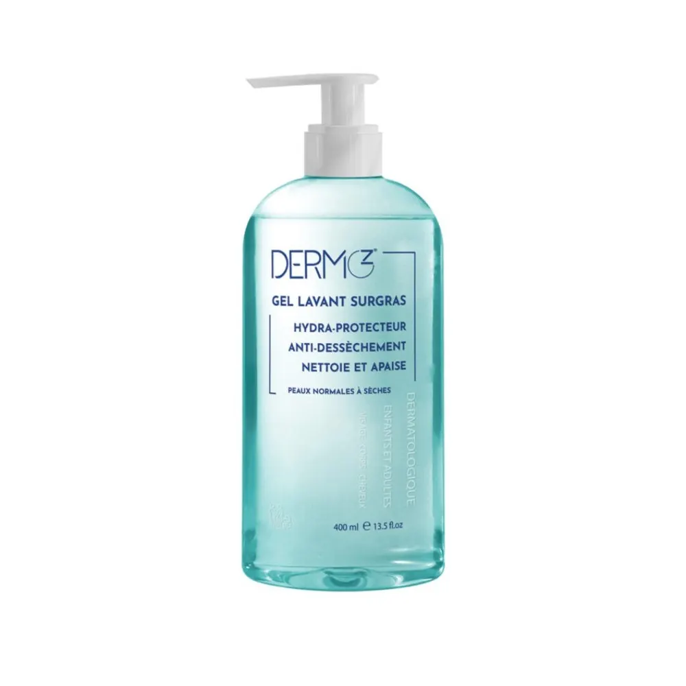 DERMOZ GEL LAVANT SURGRAS PEAUX NORMALES A SECHES 400 ML