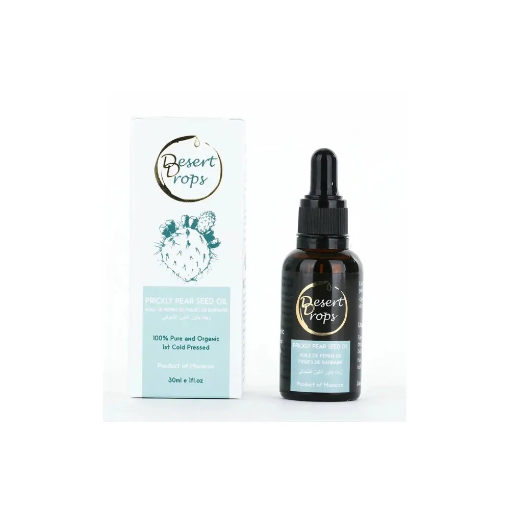 Desert Drops Huile de Pépins de Figues de Barbarie Bio et Pure 30ml