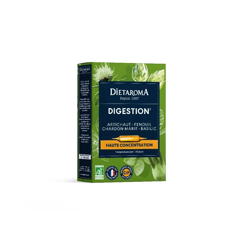 DIETAROMA C.I.P. DIGESTION 20 ampoules