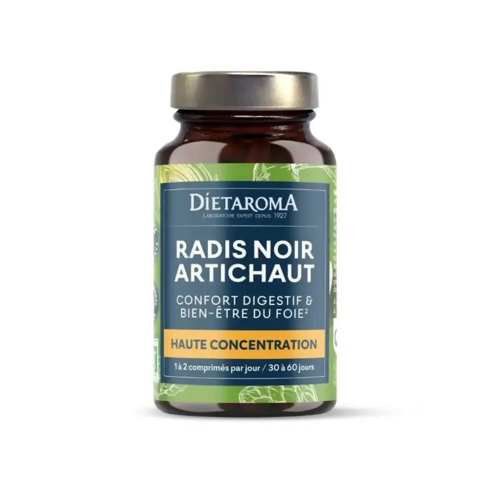 Dietaroma C.I.P. الفجل الأسود والخرشوف 60 قرص