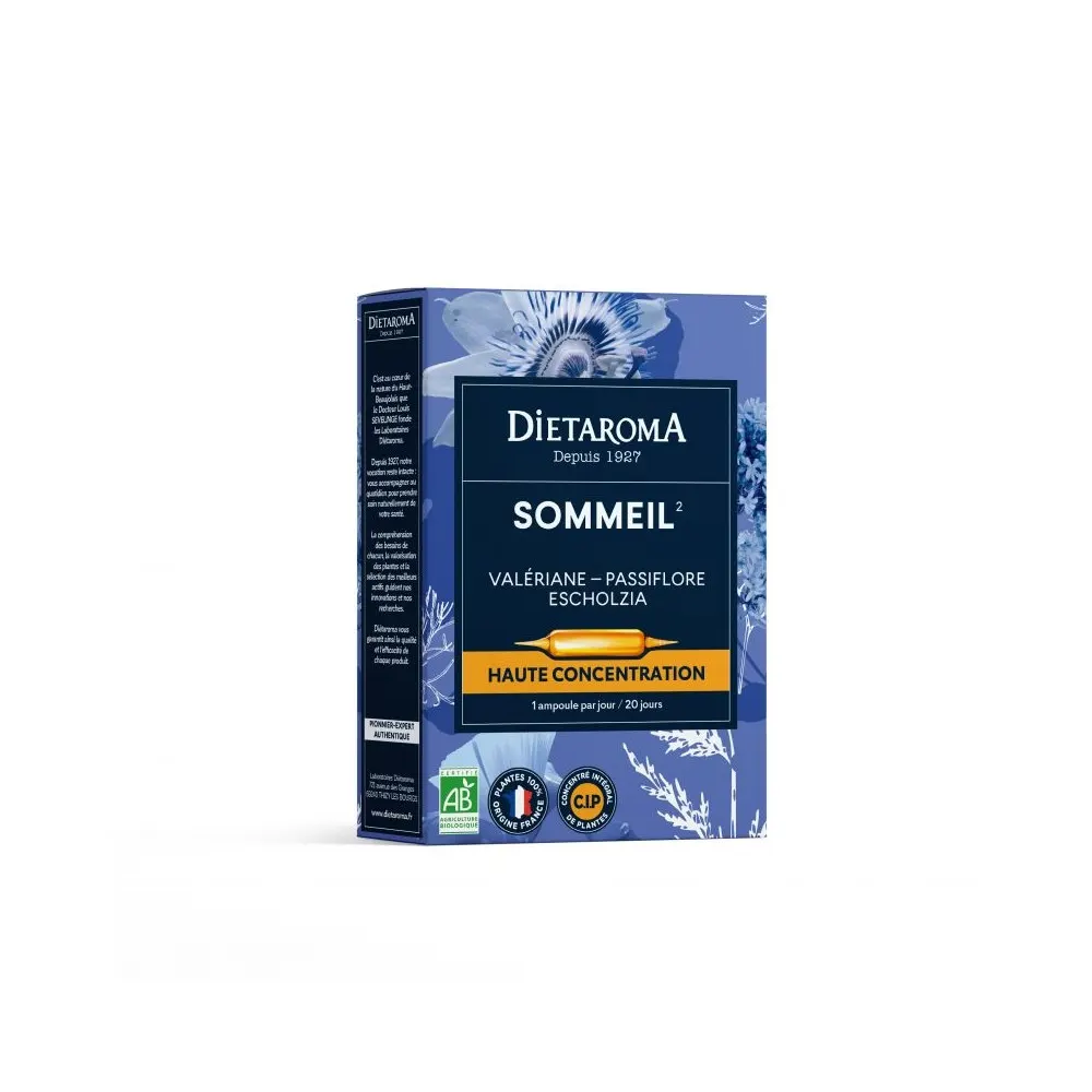 DIETAROMA C.I.P. SOMMEIL 20 ampoules