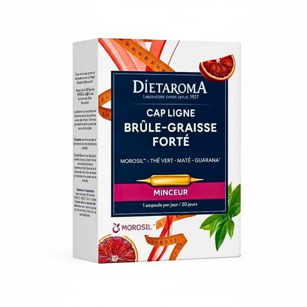 Dietaroma Cap Ligne Brûle Graisse Forte 20 أمبولة × 10 مل