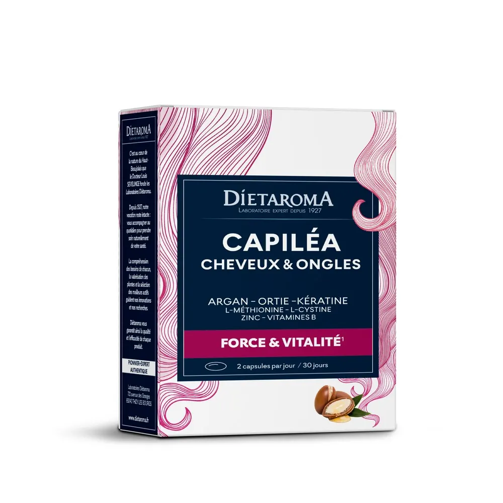 Dietaroma Capiléa Forti الشعر والأظافر 60 كبسولة