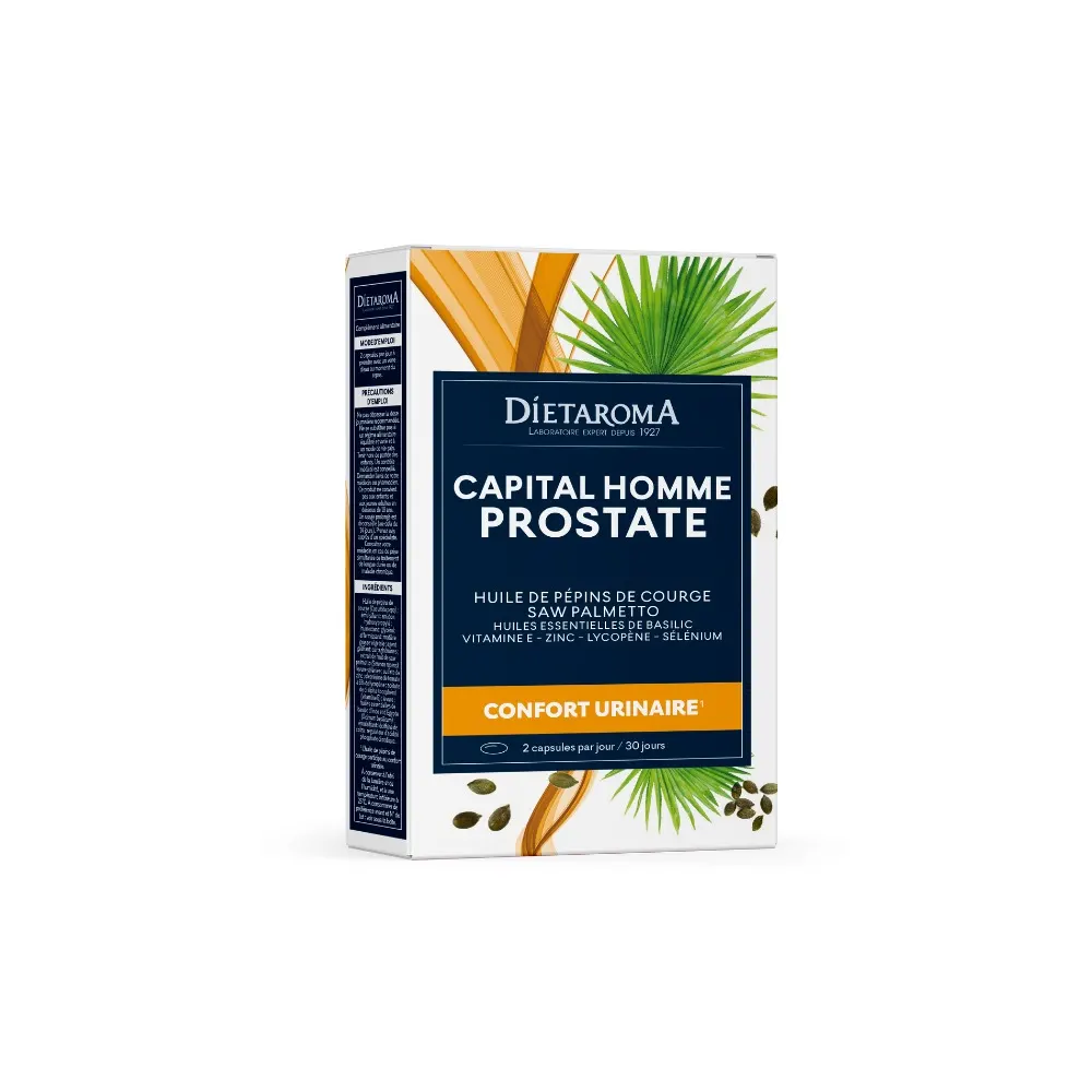 DIETAROMA Capital homme prostate 60 capsules