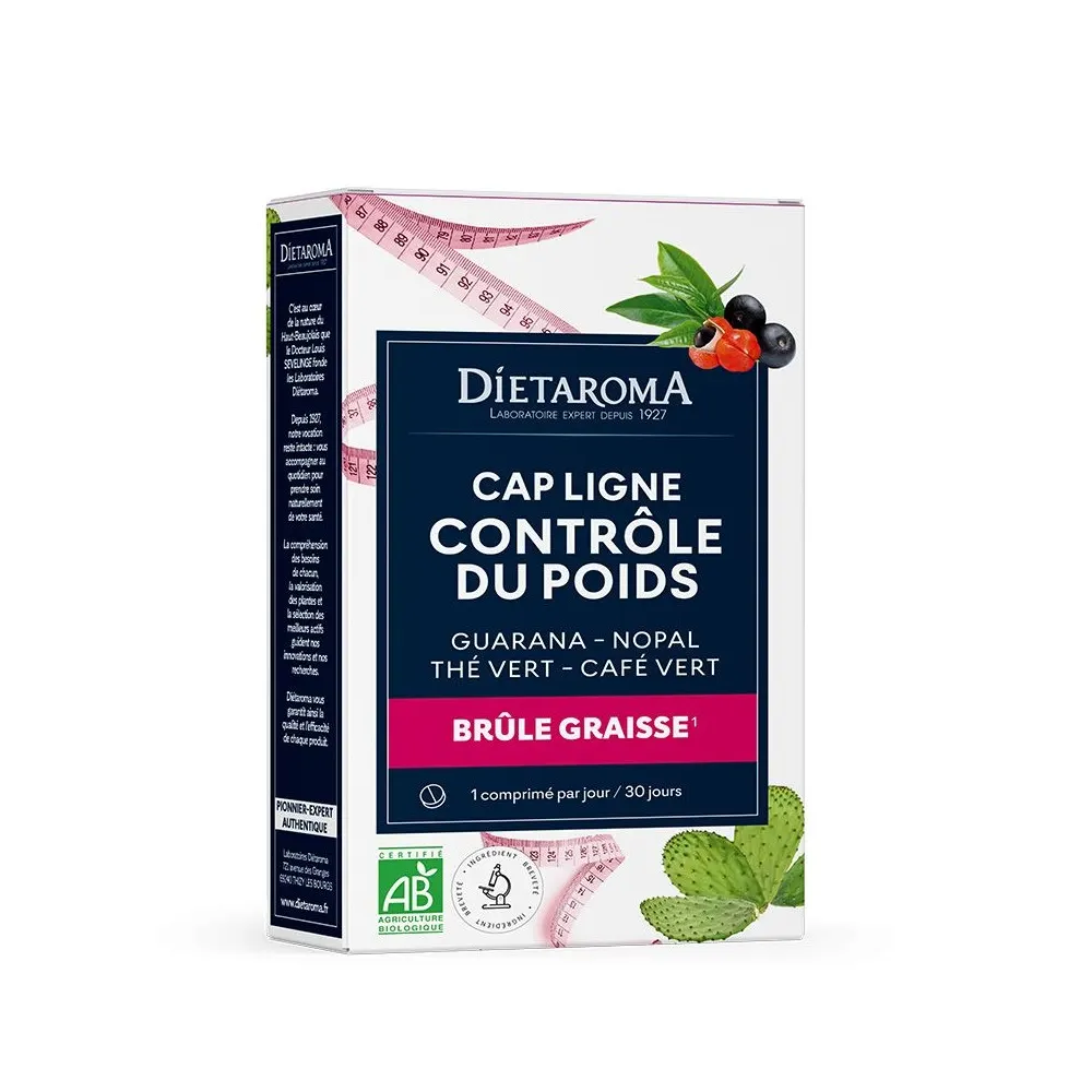 Dietaroma Capligne التحكم في الوزن (حارق للدهون) 30 كبسولة