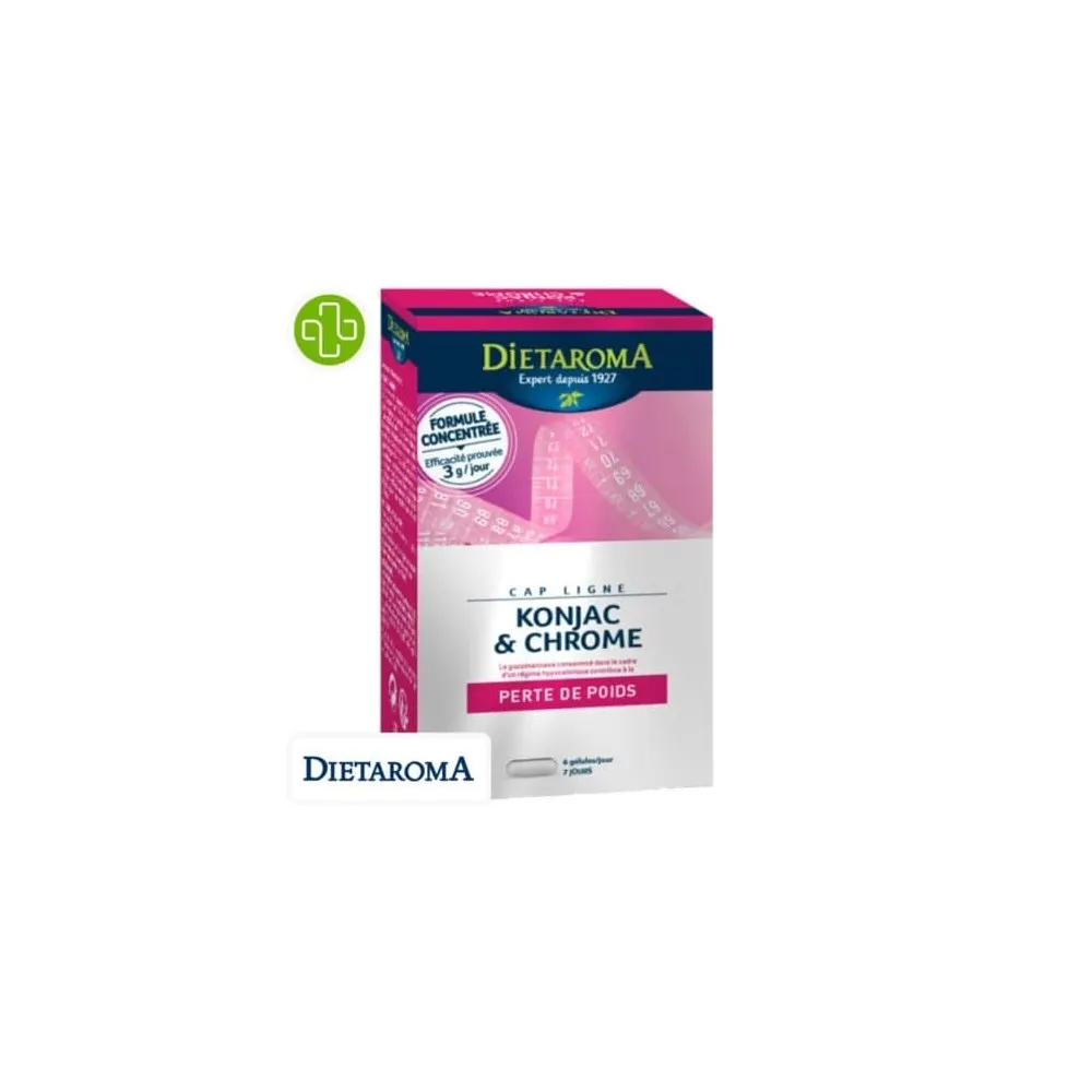 DIETAROMA CAPLIGNE KONJAC & CHROME PERTE DE POIDS B40 COMPRIMÉS