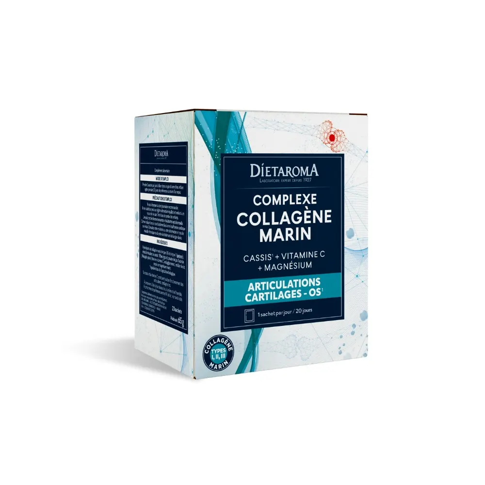 DIETAROMA Complexe collagène marin 20 sachets
