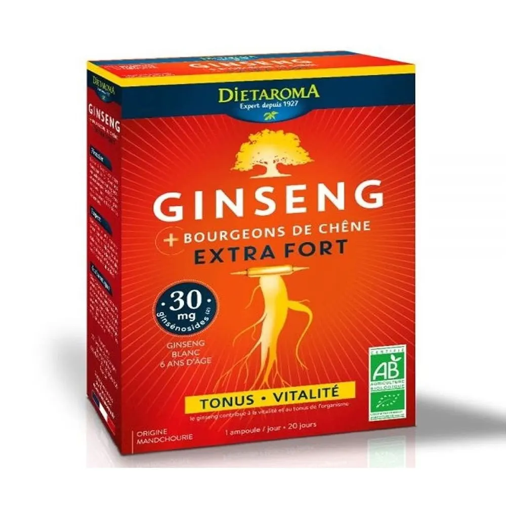 Dietaroma الجينسنغ قوي جدا 20 أمبولة