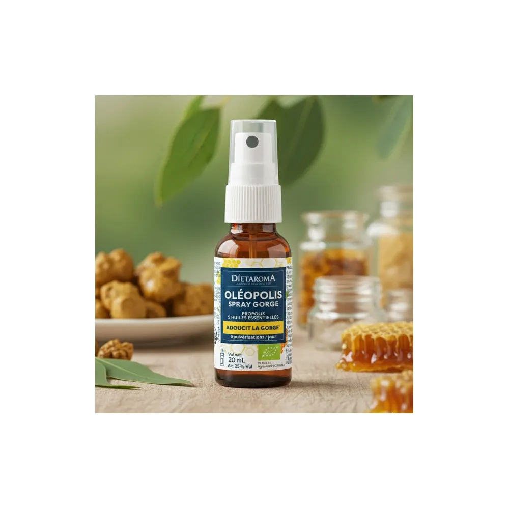 Dietaroma Oléopolis بخاخ الحلق 20 مل
