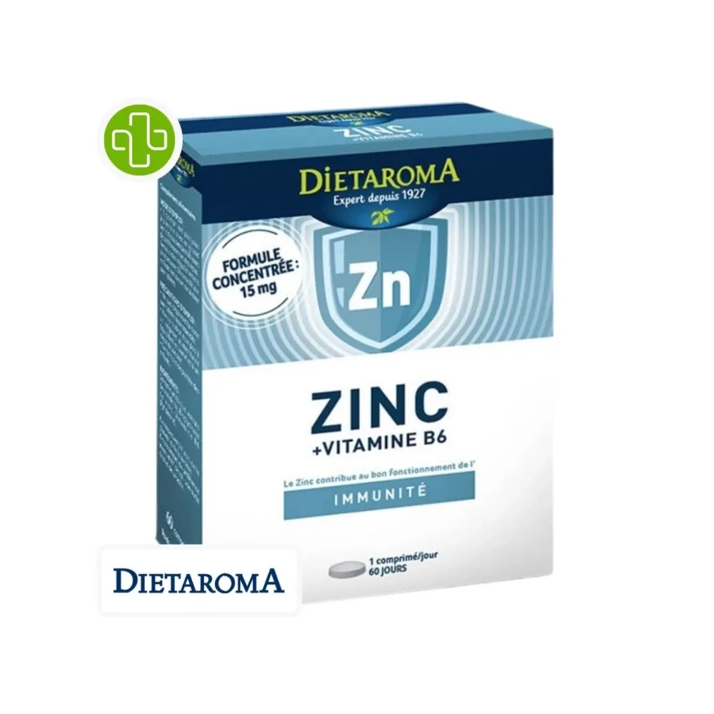 Dietaroma زنك + فيتامين B6 60 قرص