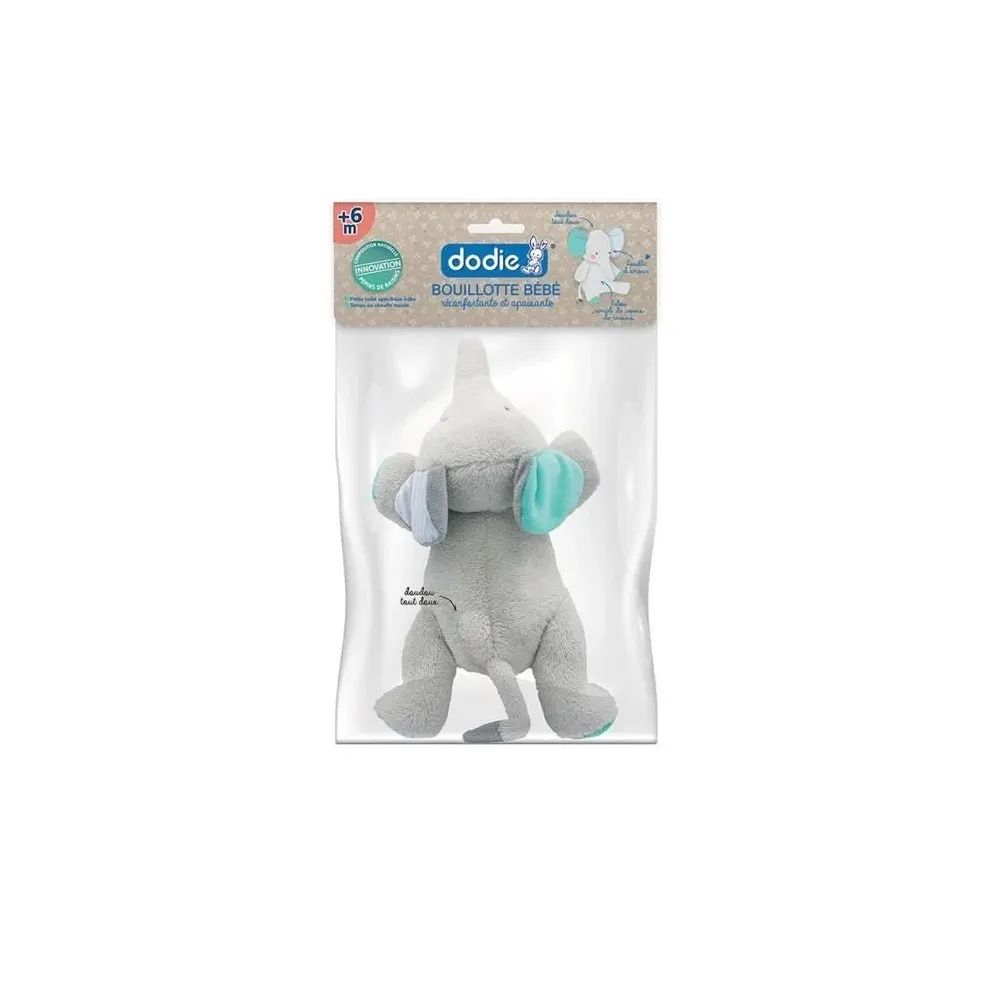 Dodie Accessoire Bouillotte Graines +6m Eléphant