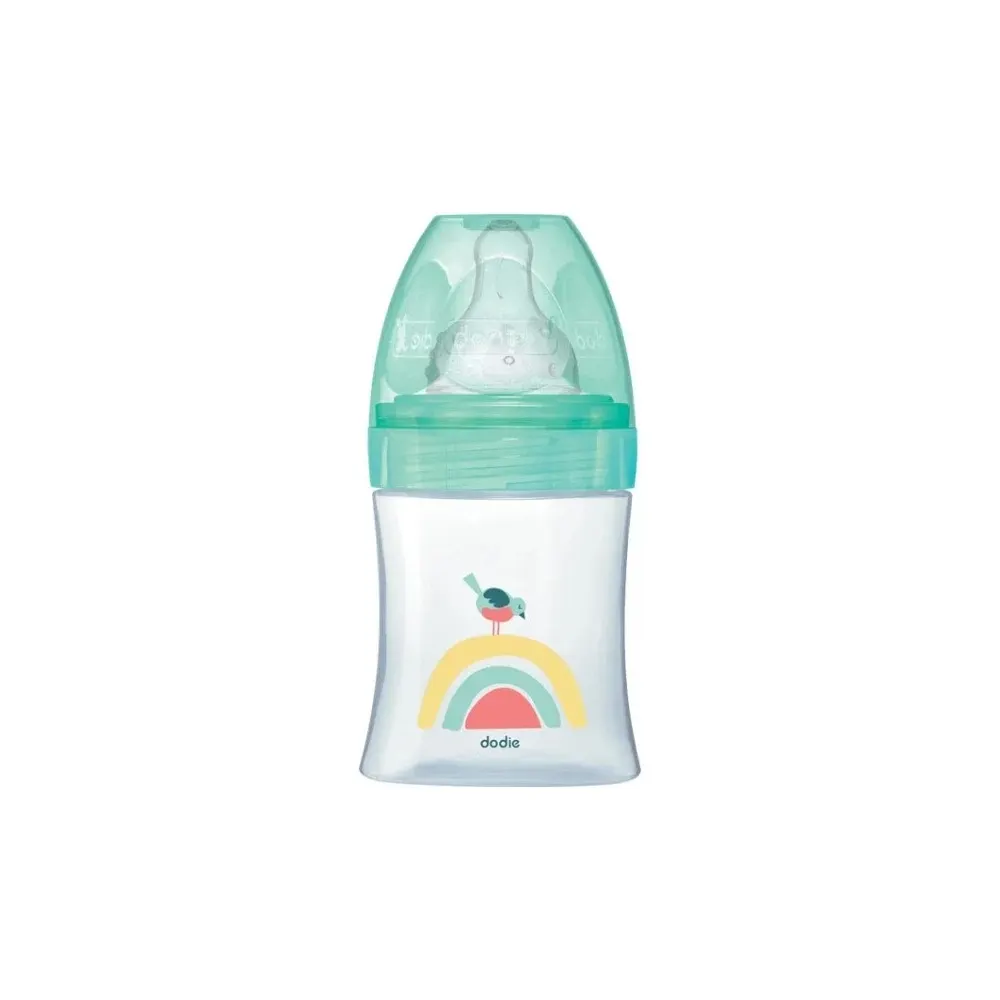 Dodie Anti-Colic Baby Bottle Round Nipple 150ml (0-6m)