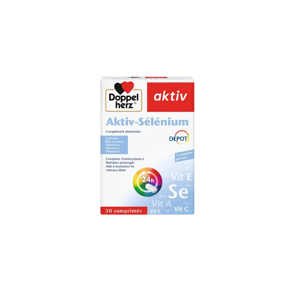 DOPPELHERZ Aktiv سيلينيوم 30 قرص