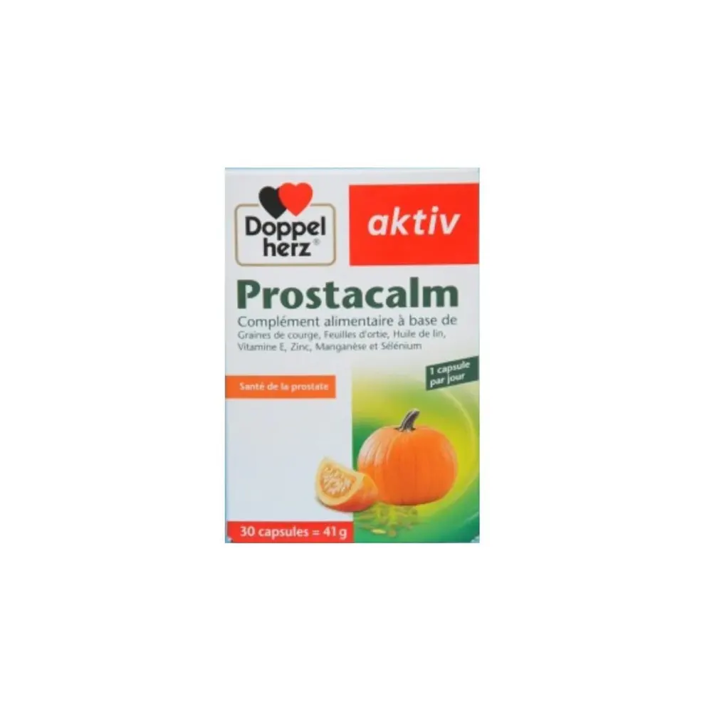 DOPPELHERZ Prostacalm لصحة البروستات 30 كبسولة