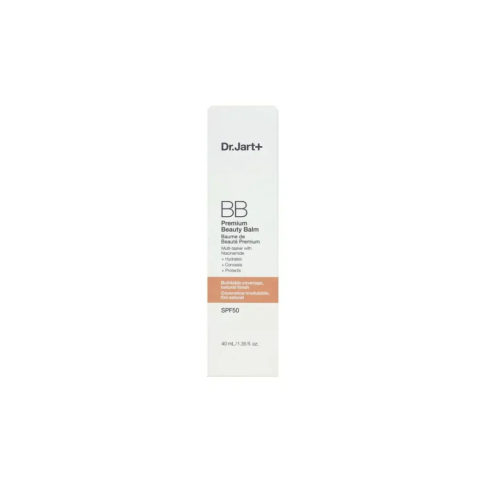 Dr. Jart+ BB Premium بلسم جمال SPF50 درجة 03 Medium-Tan 40 مل – عناية موحّدة للون وحماية عالية