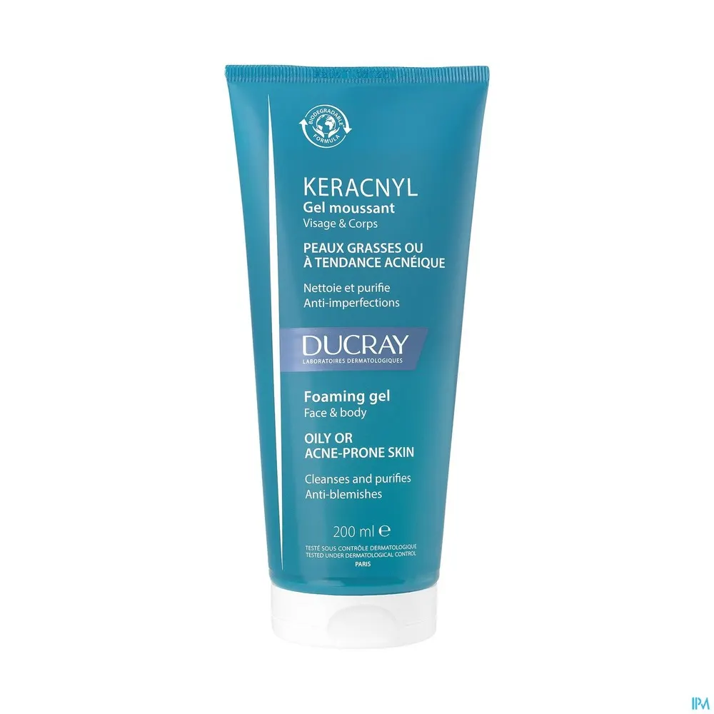 Ducray - Keracnyl Gel moussant - 200 ml