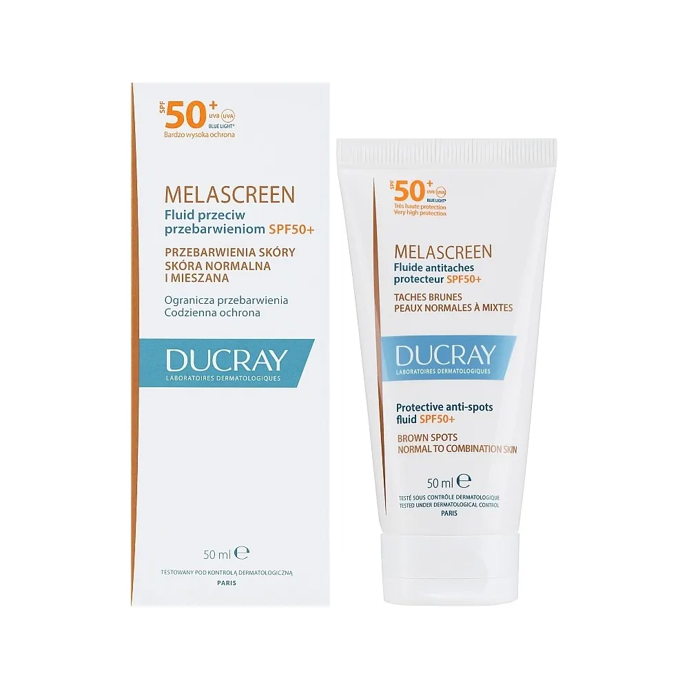 Ducray MELASCREEN Fluide teinté protecteur antitaches SPF50+ -30m = Trousse OFFERTE