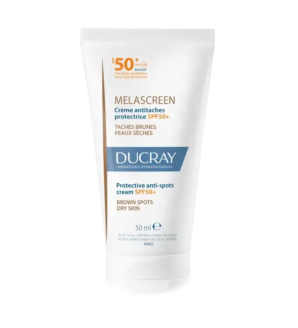 Ducray – MELASCREEN كريم واقٍ ضد البقع SPF50+ 50 مل
