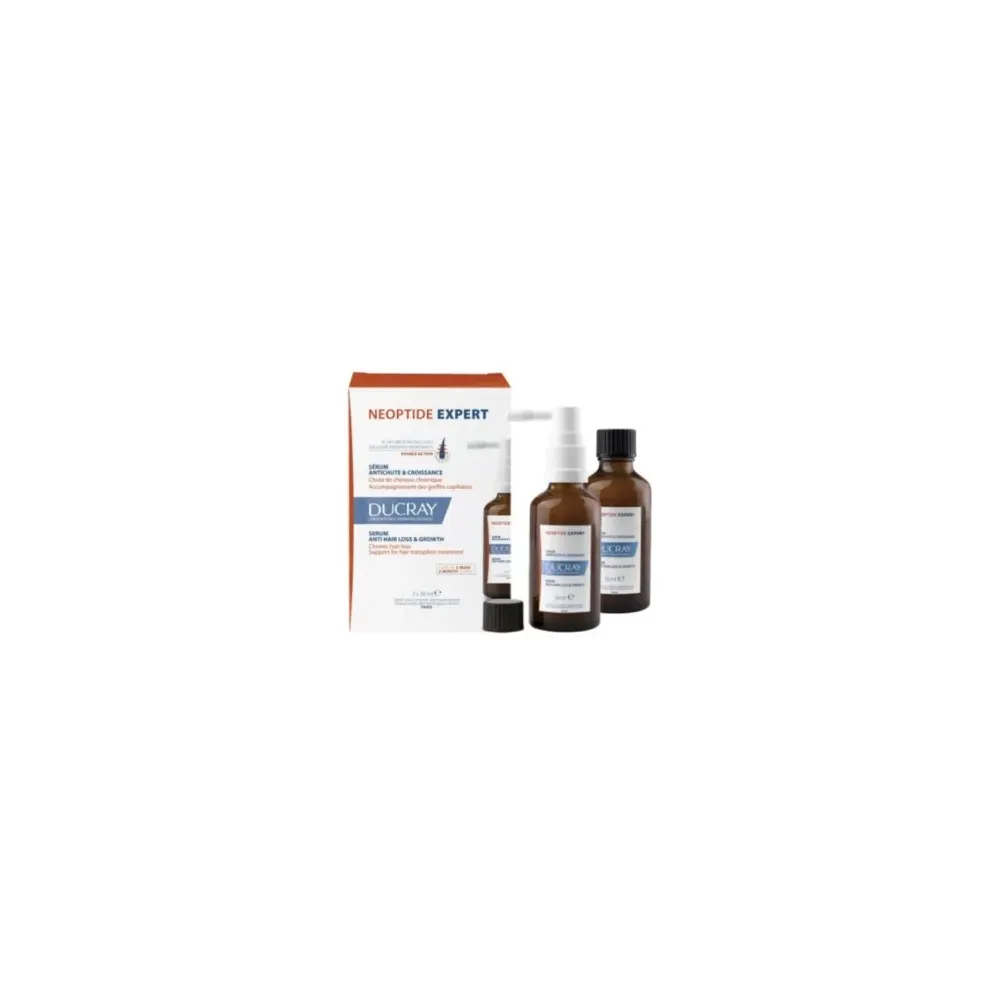 DUCRAY Neoptide Expert سيروم ضد تساقط الشعر ومنشط للنمو 2*50 مل