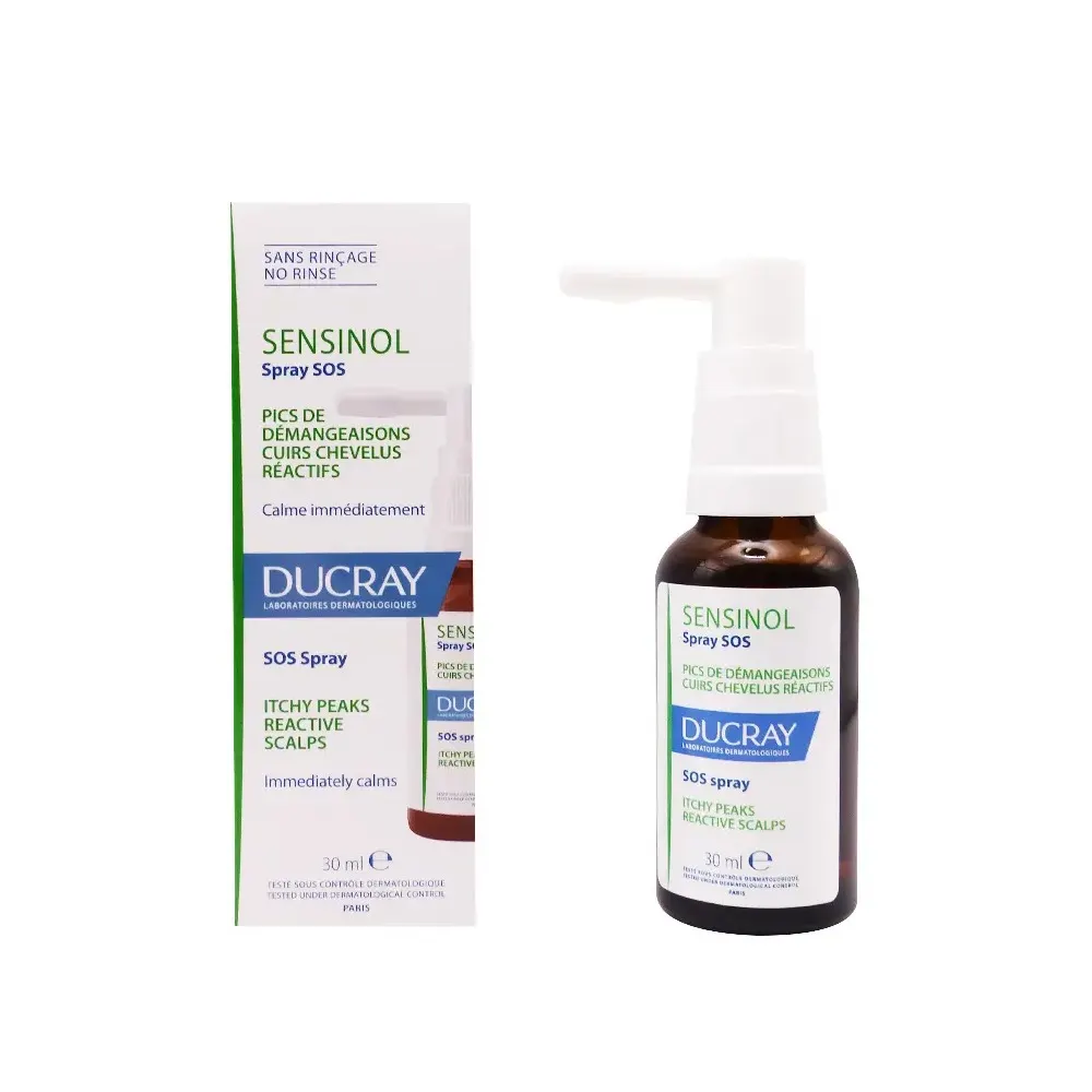 DUCRAY Sensinol SOS Spray – Pics de Démangeaisons – 30 ml