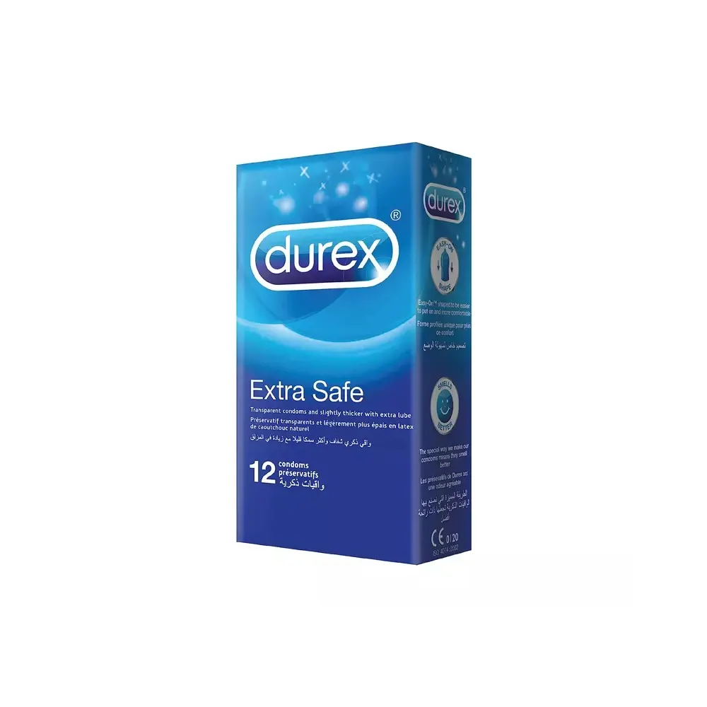 DUREX EXTRA SAFE 12 PRÉSERVATIFS