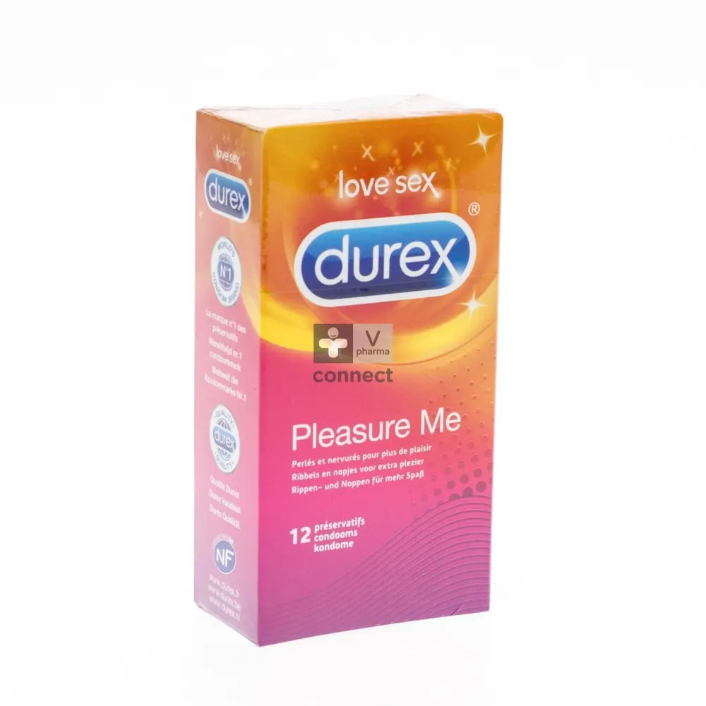 DUREX Pleasure Me – 12 Préservatifs