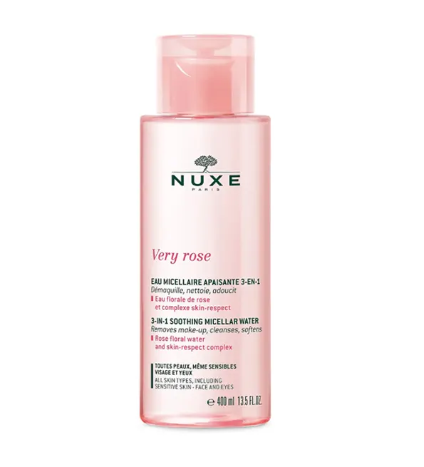 NUXE ماء ميسيلار مهدئ 3 في 1، Very Rose 400 مل