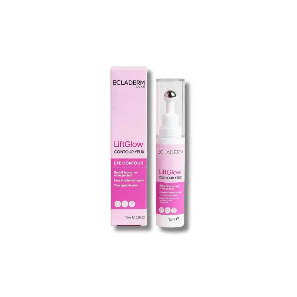 Ecladerm Luxe Lift Glow كريم لمحيط العينين ضد الهالات 15 مل