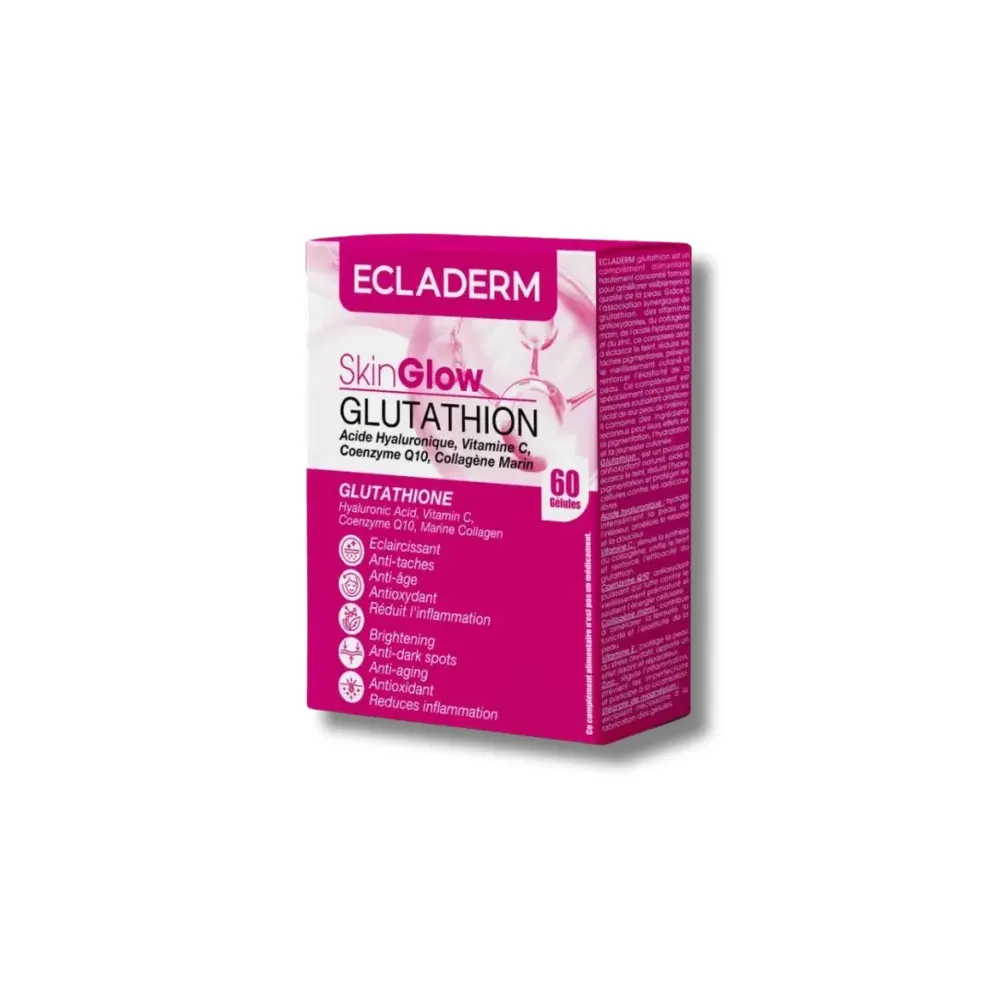 ECLADERM Skin Glow Glutathione 60 كبسولة