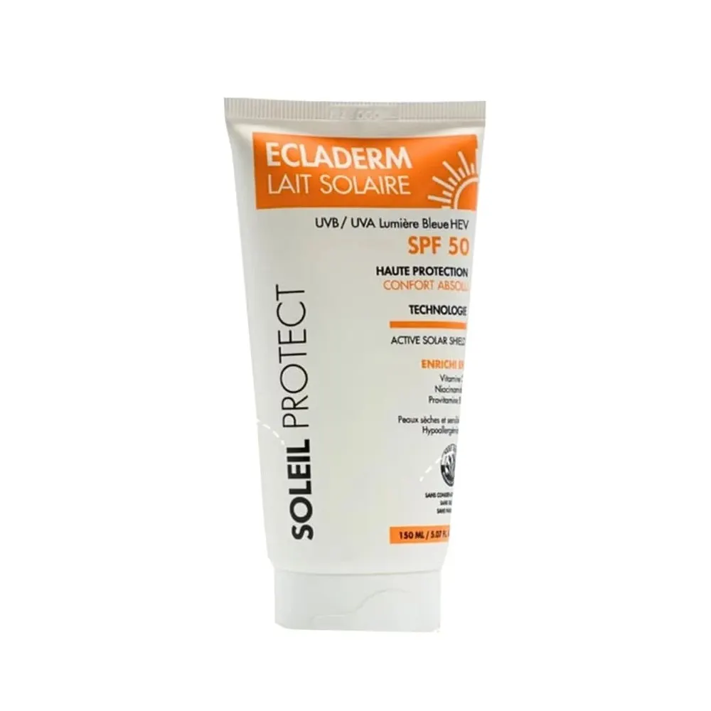 Ecladerm Soleil Protect حليب واقٍ من الشمس SPF50+ 150 مل