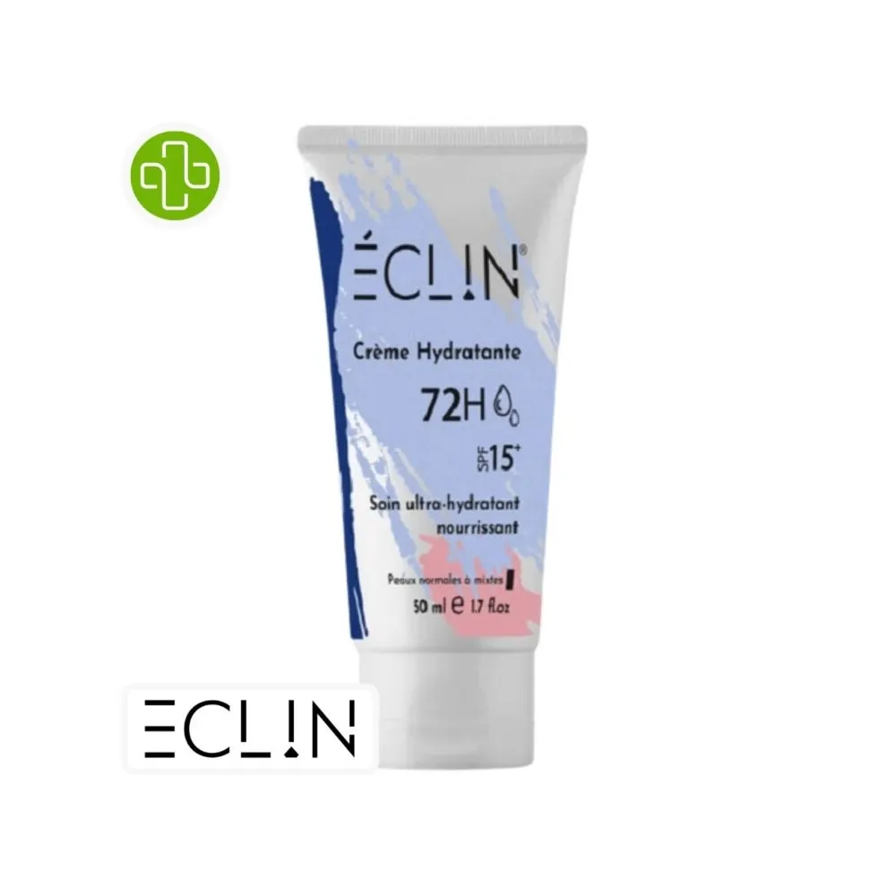 ECLIN CREME HYDRATANTE 72 H SPF 15 PEAU SECHE