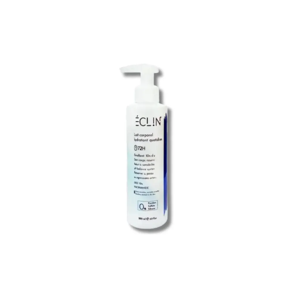 Eclin Lait Corporel Hydratant Quotidien 72h 200ml