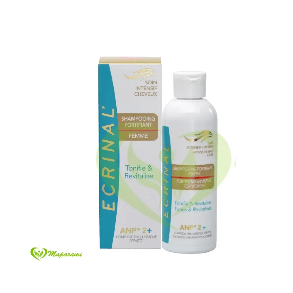 Ecrinal Shampooing Femme Soin intensif cheveux à l’ANP2+ – 200 ml