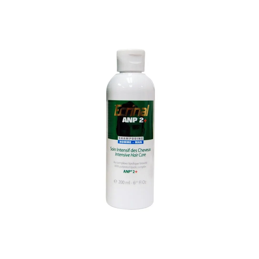 Ecrinal – Shampooing Homme Soin intensif cheveux à l’ANP2+ – 200 ml