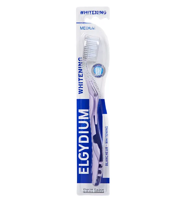 Elgydium Blancheur – Brosse à dents Medium