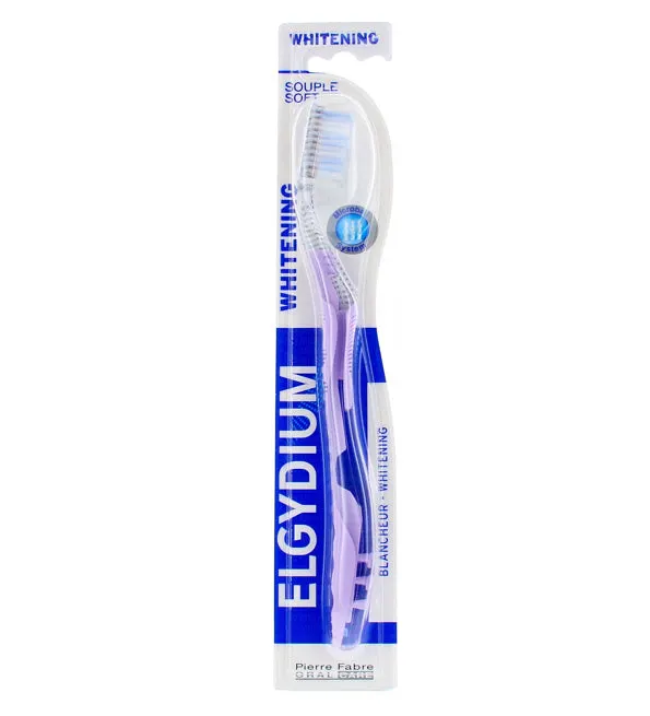 Elgydium Blancheur – Brosse à dents Souple